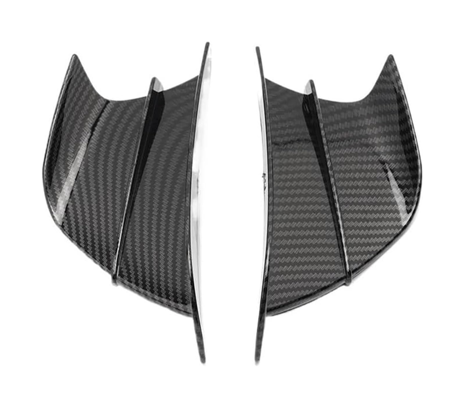 Seitenluftkanal-Abdeckung Für Ninja H2 H2R Motorrad Verkleidung Seite Winglet Aerodynamische Flügel Deflektor Spoiler Motorrad Spoiler Flügel von Ciloc