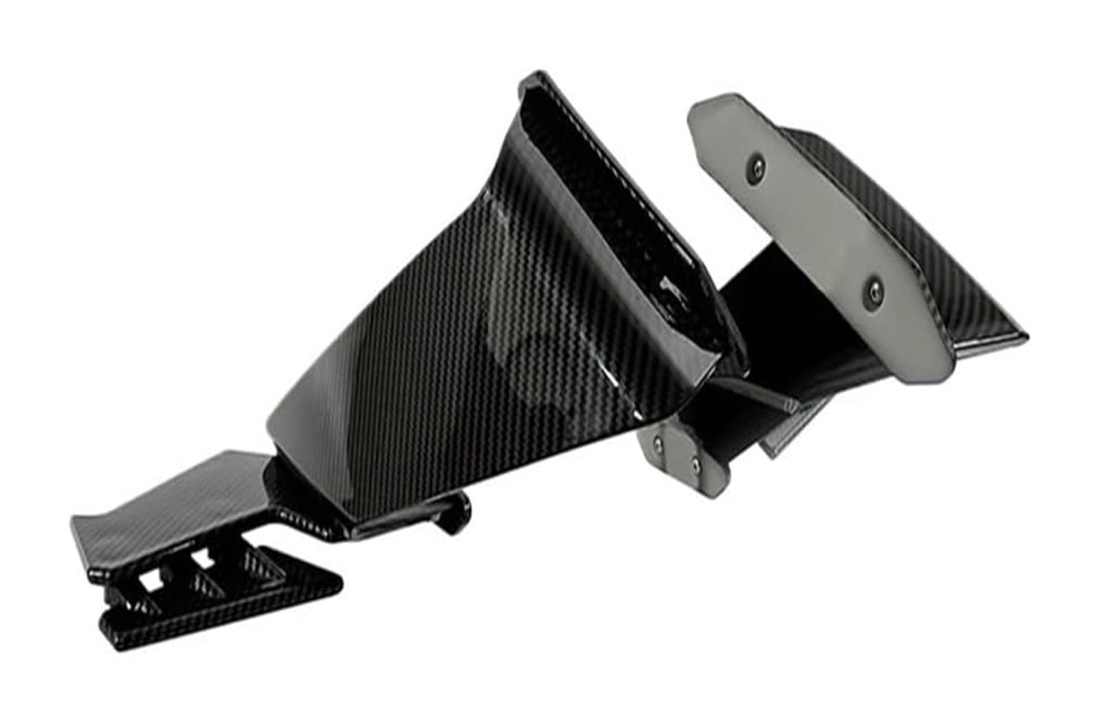 Seitenluftkanal-Abdeckung Für Ninja ZX4RR ZX-4RR ZX4R 2023 2024 Motorrad Winglet Flügel Kit Spoiler Verkleidung Aerodynamische Winglets Abdeckung(B-Carbon) von Ciloc