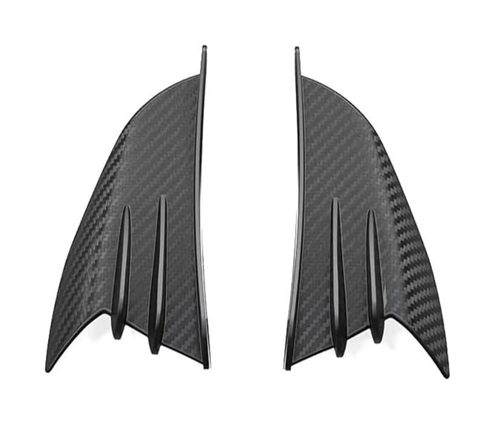 Seitenluftkanal-Abdeckung Für R15400 CBR 2PCS Motorrad Winglet Aerodynamische Flügel Kit Spoiler Motorrad Spoiler Flügel von Ciloc