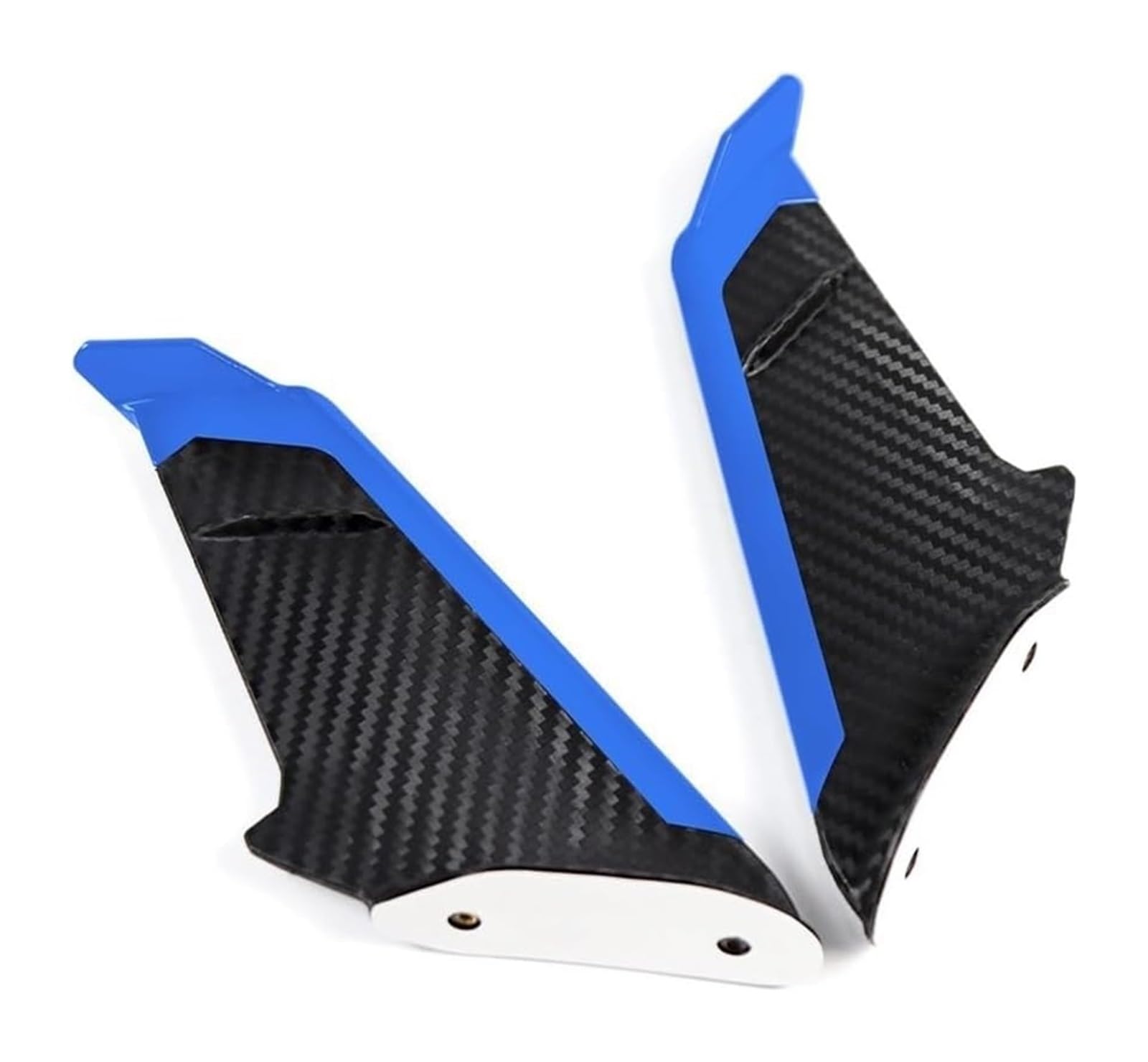 Seitenluftkanal-Abdeckung Für S&uzuki Für GSX-R600/750/1000/125 Für GSX-250R Für GSXS1000F Aerodynamische Winglets Seitenspoiler Dynamisches Verkleidungsflügel-Kit(Blau) von Ciloc