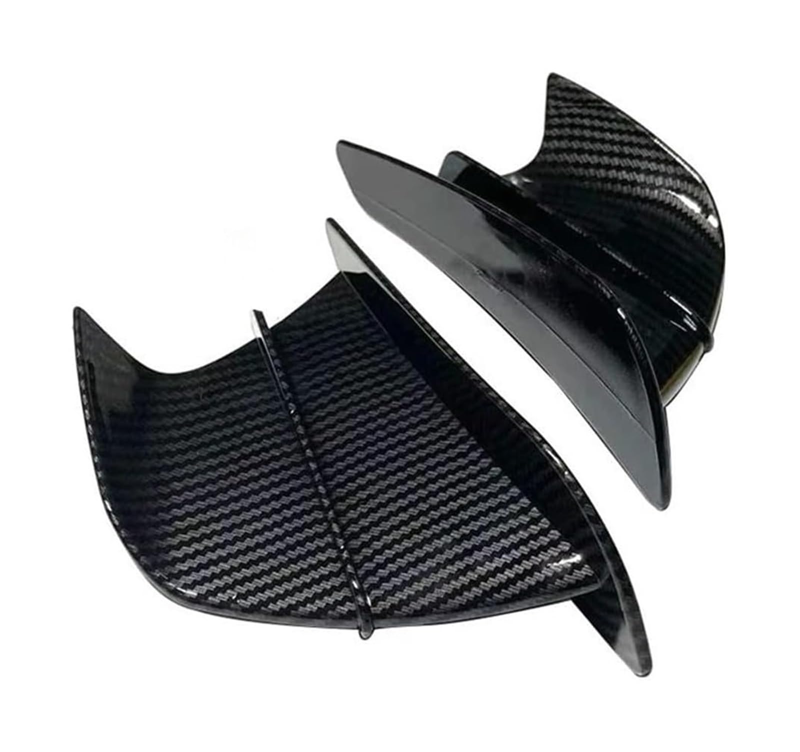 Seitenluftkanal-Abdeckung Für S&uzuki Motorrad Winglet Aerodynamischer Wing Kit Spoiler Motorrad Spoiler Wing von Ciloc