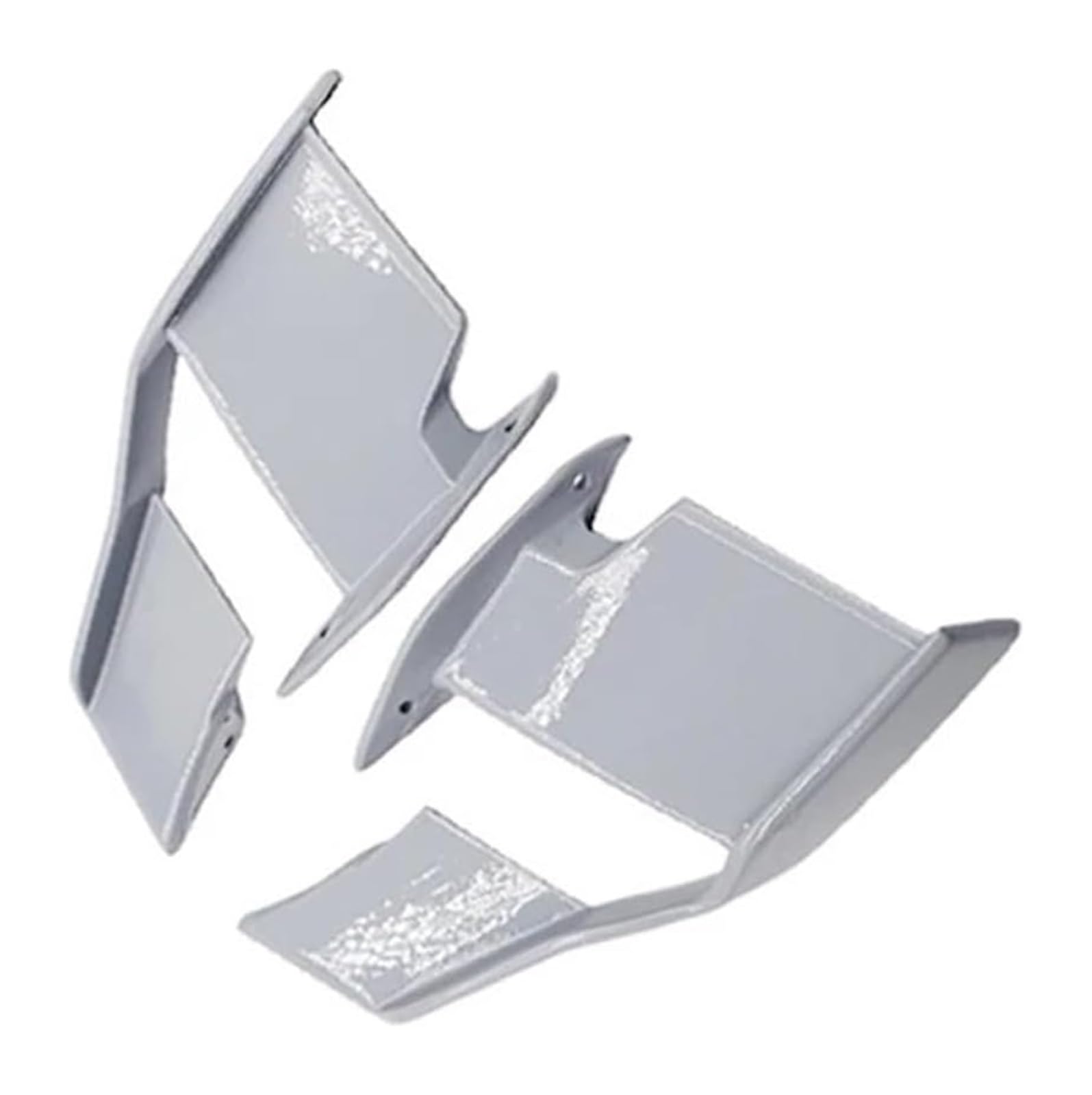 Seitenluftkanal-Abdeckung Für S1000R Für M1000R 2021-2023 Motorrad Flügel Verkleidung Vorne Aerodynamische Spoiler Winglet Motorrad Spoiler Flügel(Bluestone Grey) von Ciloc