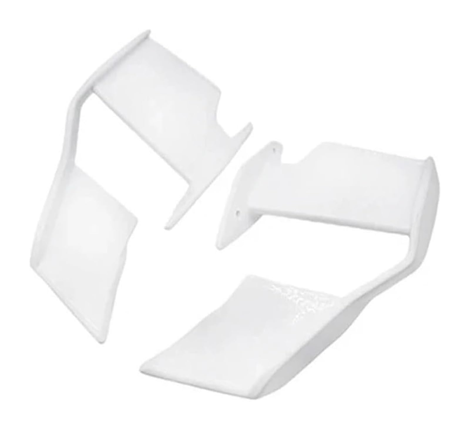 Seitenluftkanal-Abdeckung Für S1000R Für M1000R Für S1000 R Für M1000 R 2021-2023 Motorrad Verkleidung Vorne Aerodynamische Spoiler Winglet(Bright White) von Ciloc