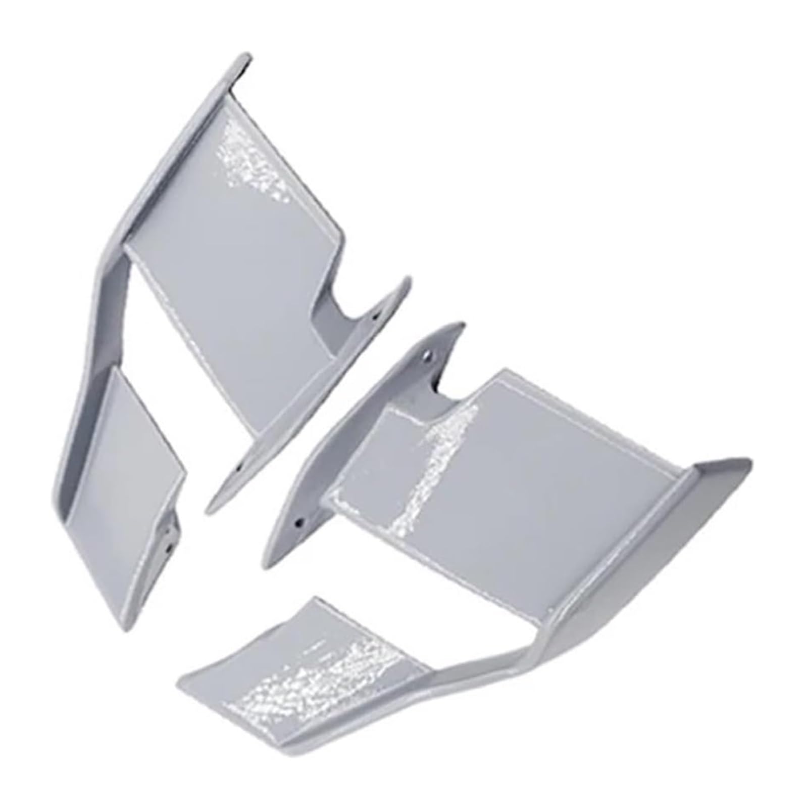 Seitenluftkanal-Abdeckung Für S1000R Für M1000R Für S1000 R Für M1000 R 2021-2023 Motorrad Verkleidung Vorne Aerodynamische Spoiler Winglet(Gray) von Ciloc