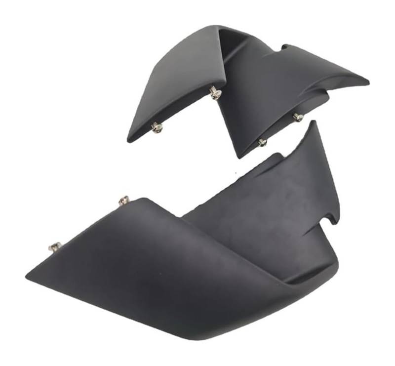 Seitenluftkanal-Abdeckung Für S1000RR 2019-2022 Motorrad Winglet Seite Spoiler Wind Fluss Befestigung Flügel Verkleidung Seite Panel Fixed Wing(Schwarz) von Ciloc