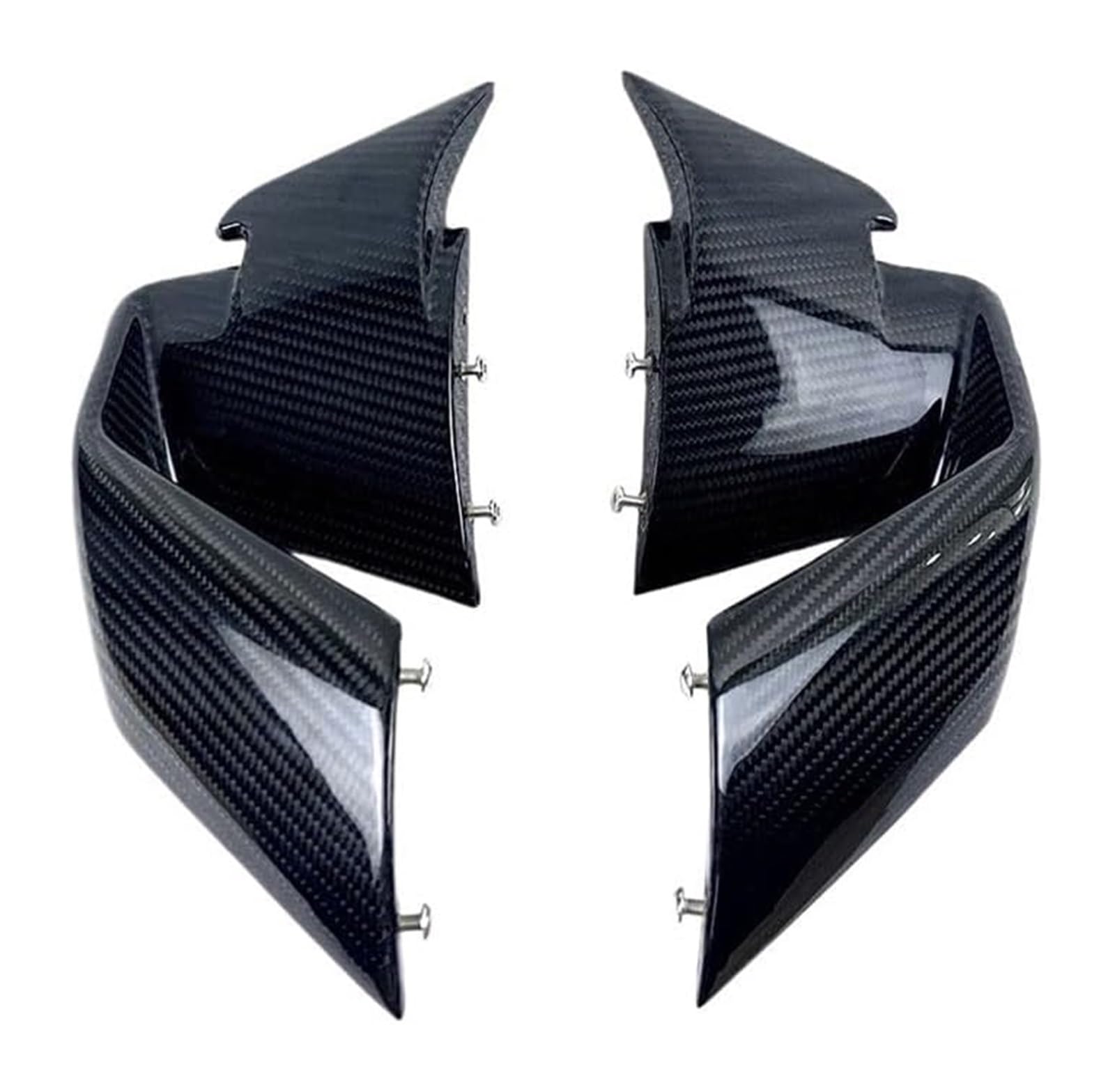 Seitenluftkanal-Abdeckung Für S1000RR Für M1000RR 2019-2022 Motorrad Flügel Verkleidung Winglet Front Aerodynamischer Spoiler von Ciloc