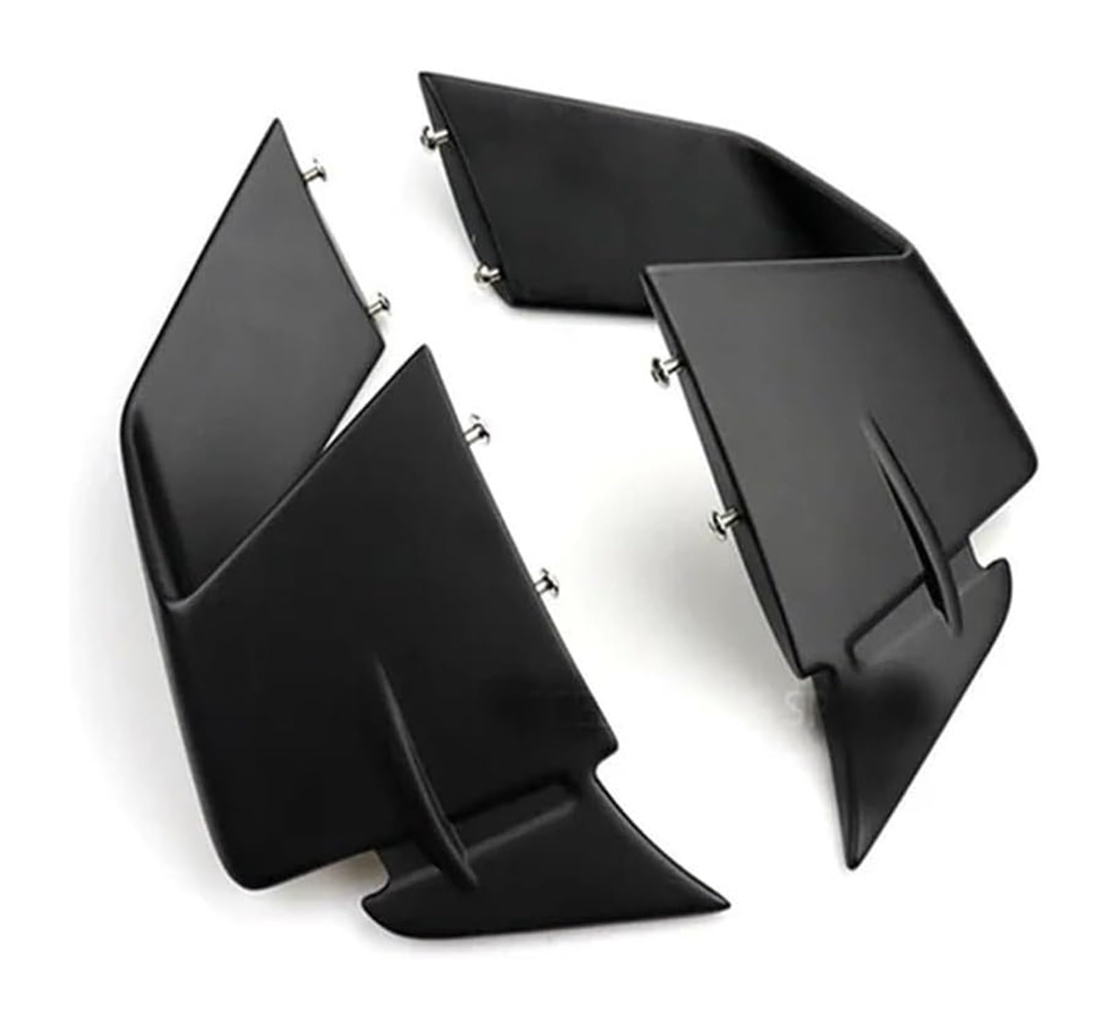 Seitenluftkanal-Abdeckung Für S1000RR S1000 RR M1000RR 2019-2023 Motorrad Verkleidung Seite Winglet Aerodynamische Flügel Deflektor Spoiler(19-22 Dumb Black) von Ciloc