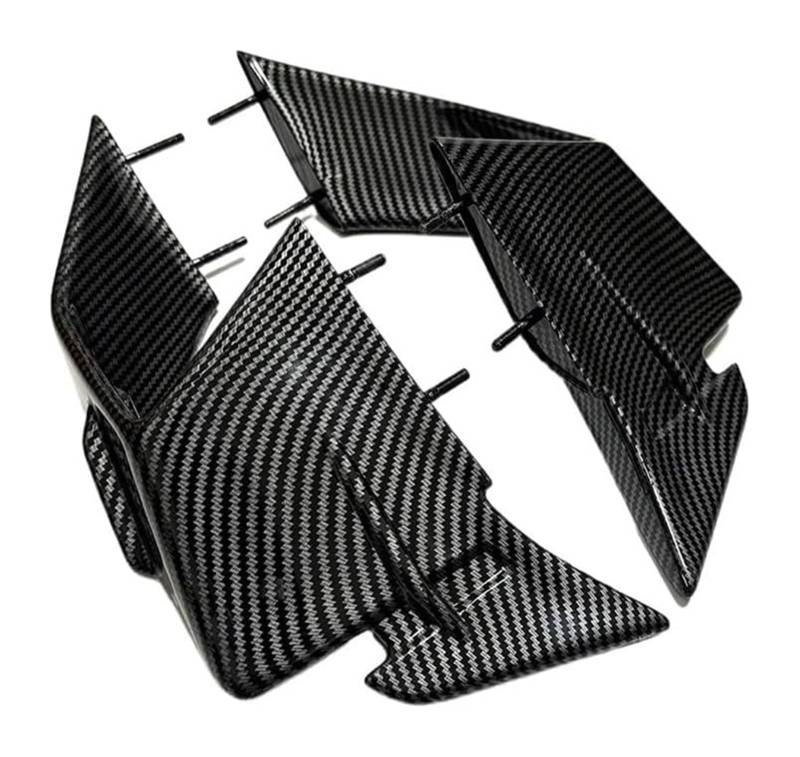 Seitenluftkanal-Abdeckung Für S1000RR S1000 RR M1000RR 2019-2023 Motorrad Verkleidung Seite Winglet Aerodynamische Flügel Deflektor Spoiler(Carbon Fiber 23-24) von Ciloc