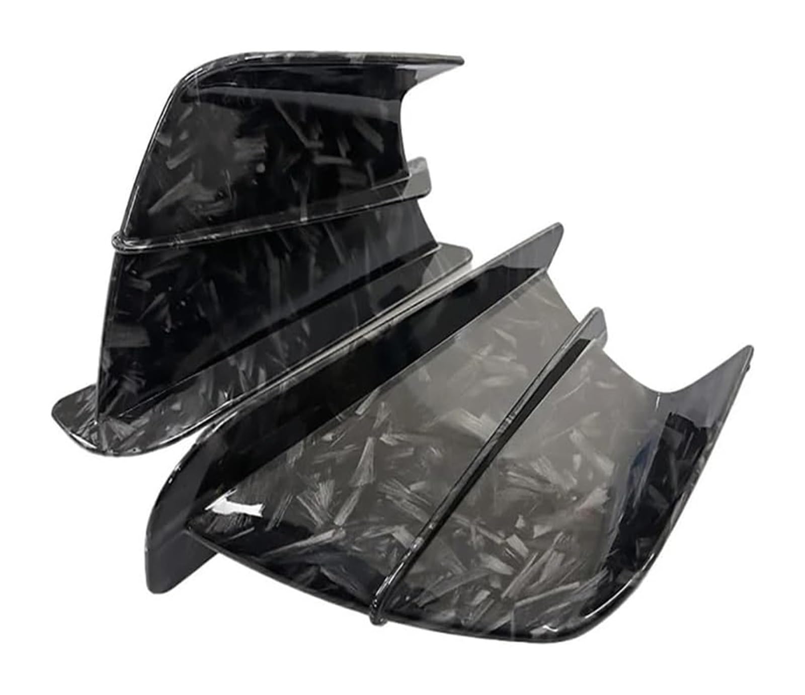 Seitenluftkanal-Abdeckung Für TRK502 TRK502X BN 300 600 TNT 300 600 Universal Zubehör Carbon Look Motorrad Winglet Aerodynamische Spoiler Flügel Mit von Ciloc