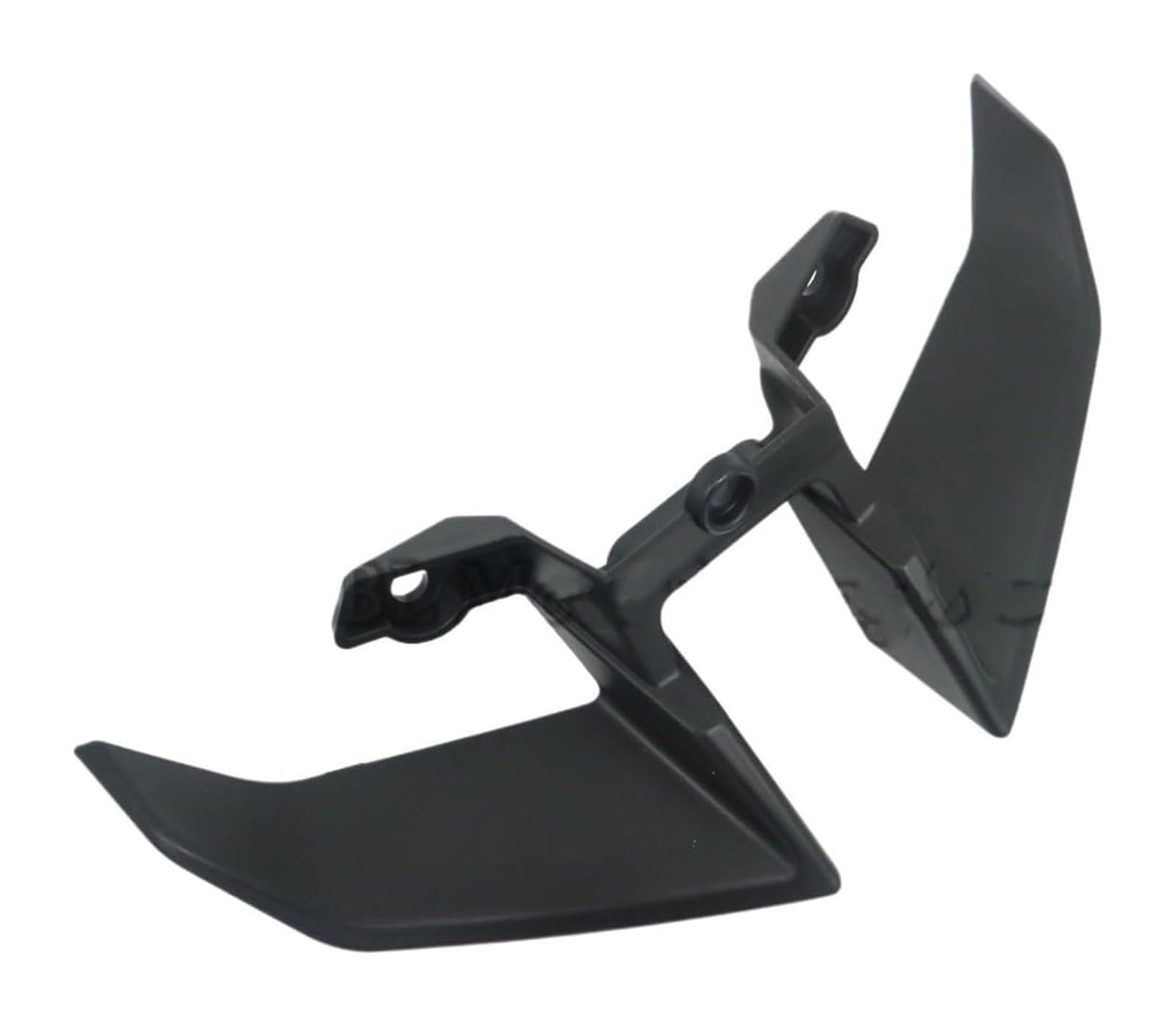 Seitenluftkanal-Abdeckung Für Y&amaha Für MT10 Für MT 10 Für MT-10 2017-2020 Winglet Aerodynamisches Wing Kit Spoiler Frontscheinwerfer Untere Verkleidung(Matte Black-2) von Ciloc