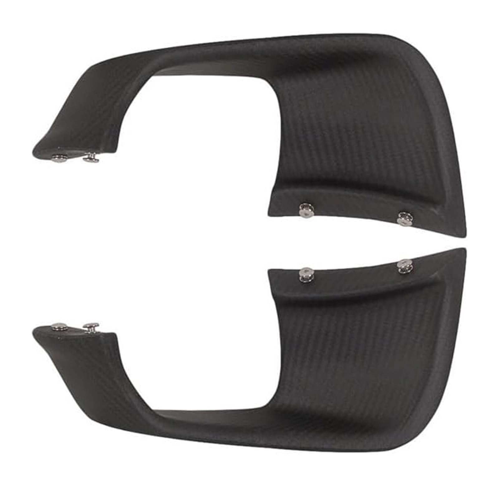 Seitenluftkanal-Abdeckung Für Yam&aha YZF R1 R1M 2015–2023 Motorrad Winglets Wing Kit Spoiler Air Deflektor Seite Aerodynamischer Seitenwindflügel(Matte) von Ciloc