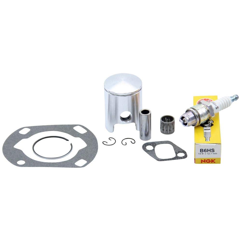 1-Ring Tuning Kolben Set kompatibel mit Hercules Prima M 2 3 4 5 Optima Jogging HR Sachs 504 505 Dichtungen Nadellager Nadelkäfig Zündkerze B6HS von Citomerx