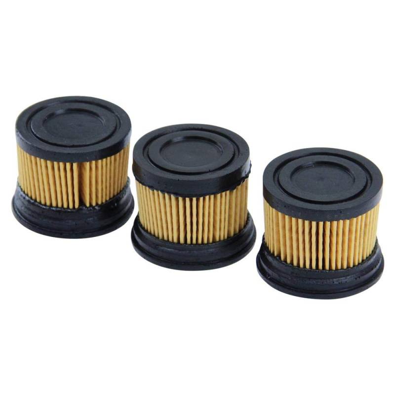 3 Stück Hercules Saxonette Sachs Spartamet Luftfiltereinsatz Luftfilter Einsatz rund Filter Motortyp 301 von Citomerx