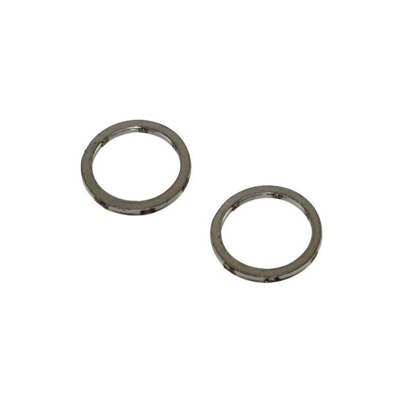 Auspuff Krümmer Dichtung Set 2 Stück 46x36,5x4 mm für Kawasaki Yamaha Mach ABS von Citomerx