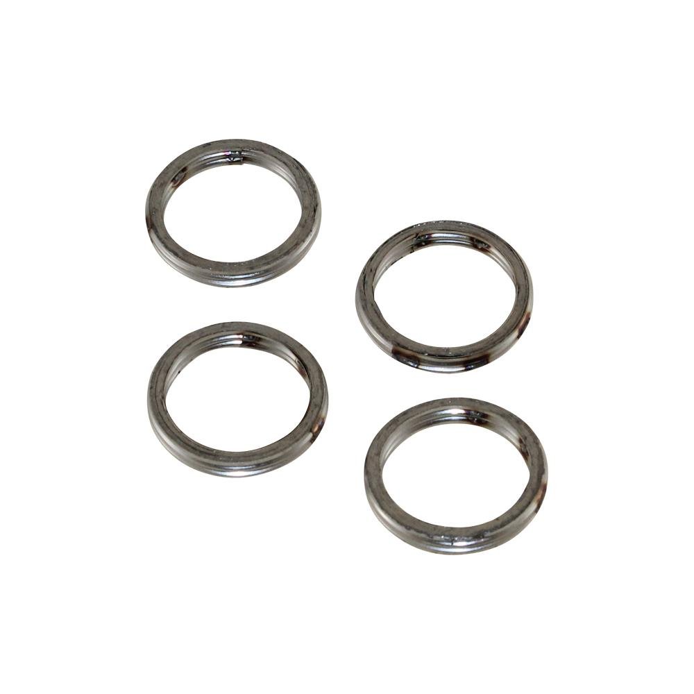 Auspuff Krümmer Dichtung Set 4 Stück 36x29x5,3 mm für Gilera Honda Sachs Suzuki Italjet von Citomerx