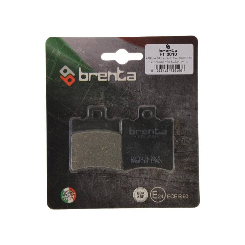 Bremsbeläge Brenta 3010 organisch hinten kompatibel mit Generic Toxic Trigger 50 125 SM X von Citomerx