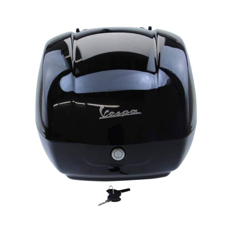 Citomerx Vespa GTS super original Topcase schwarz 094 kompatibel mit Vespa GTS 125 150 200 250 300 von Citomerx