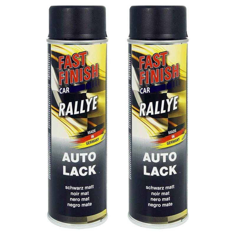 Citomerx Fast Finish Rallye Lack schwarz matt 500 ml von Citomerx