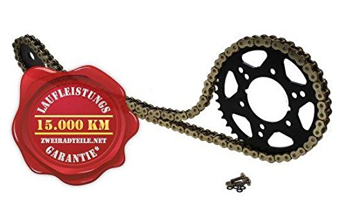 Kettensatz 16/42 für Honda CBR 900 RR Fireblade (SC44/SC50) 2000-2003 X- Ring verstärkt goldfarben Originalübersetzung von Citomerx