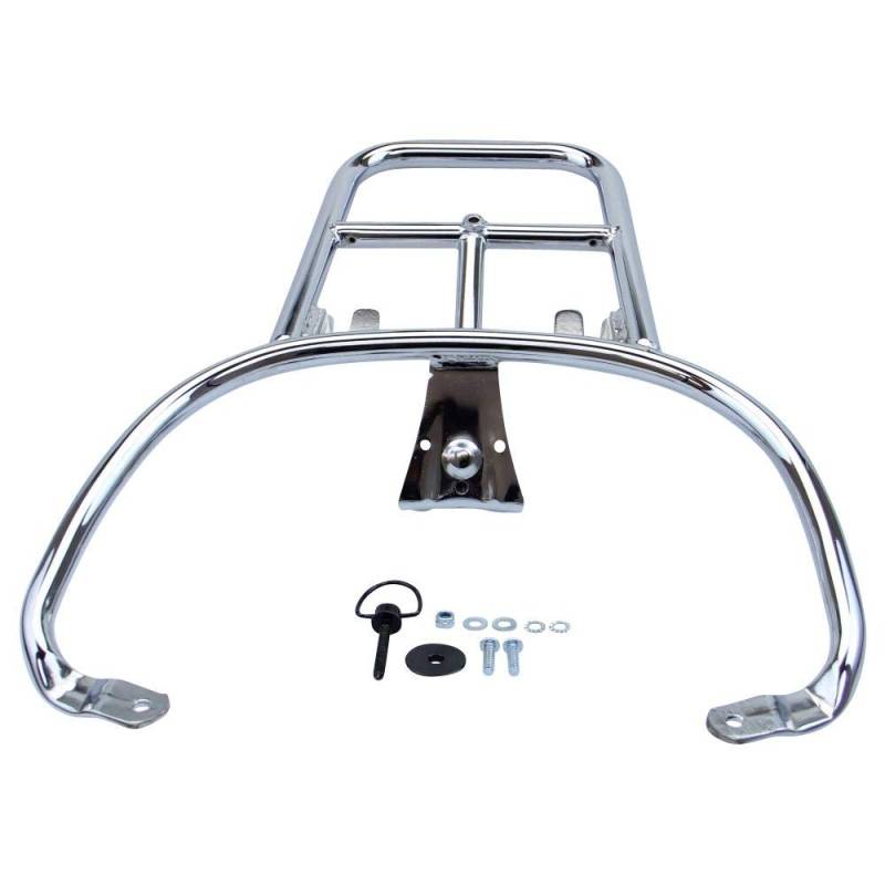 Topcaseträger original chrom hinten Vespa Primavera 50 125 150 Sprint 50 125 Artikelnummer 1B000815 von Citomerx