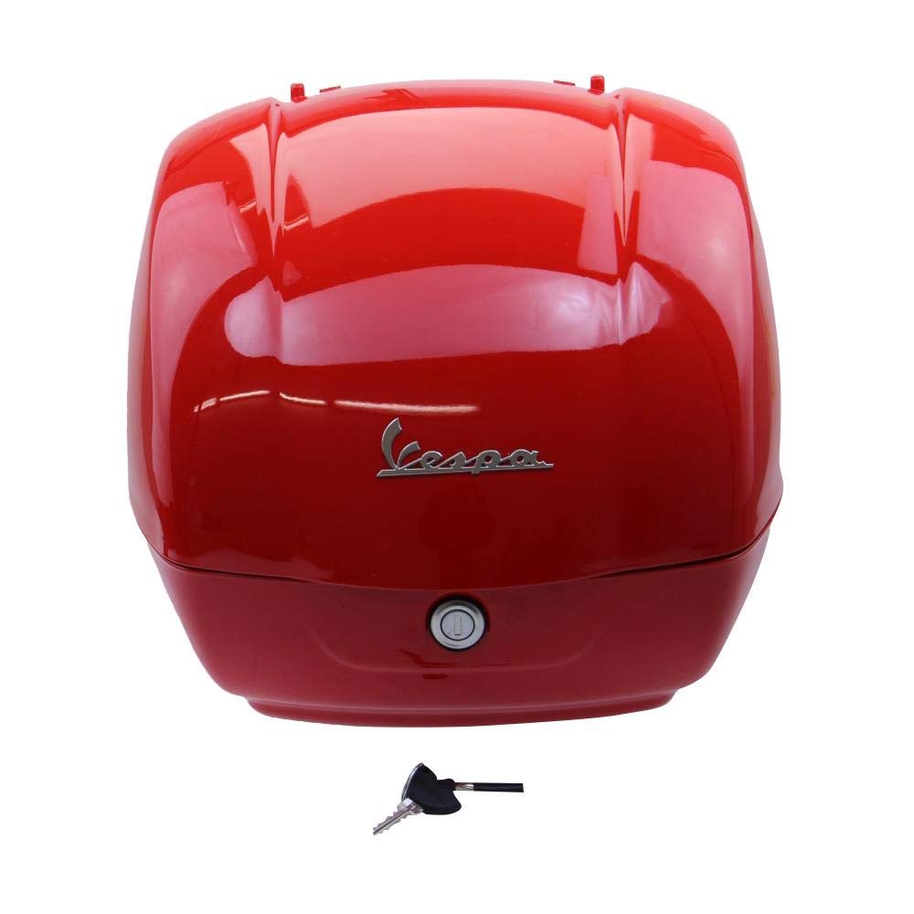 Vespa GTS super 125 150 300 original Topcase Koffer rot Dragon 894 36 Liter von Citomerx