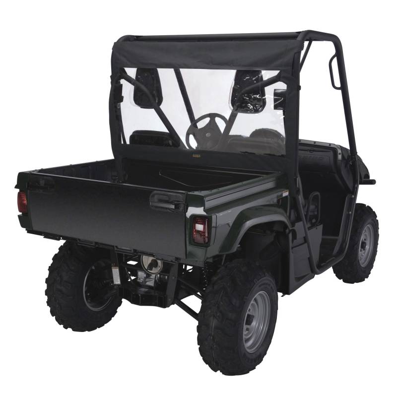 Classic Accessories 78637 quadgear schwarz UTV Heckscheibe, passt Yamaha Rhino von CLASSIC ACCESSORIES