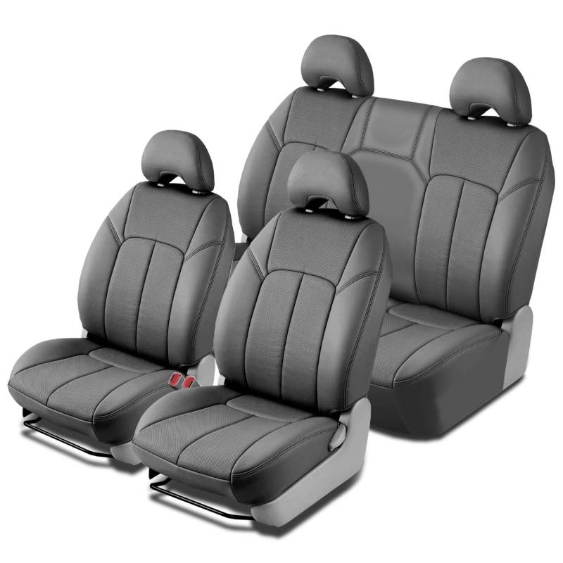 Clazzio AL-EATOC2411GGG Sitzbezug aus Leder für Toyota Sienna, Grau von Clazzio