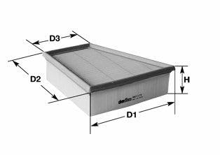 Clean Filters MA3086 Luftfilter von Clean Filters