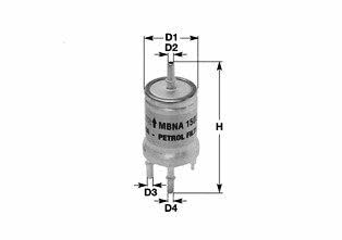 Clean Filters MBNA1556 Kraftstofffilter von Clean Filters