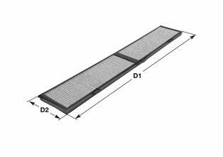 Clean Filters NC2343 Filter, Innenraumluft von Clean Filters