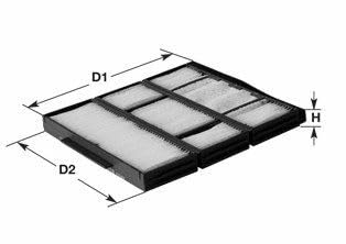 Clean Filters NC2371 Filter, Innenraumluft von Clean Filters