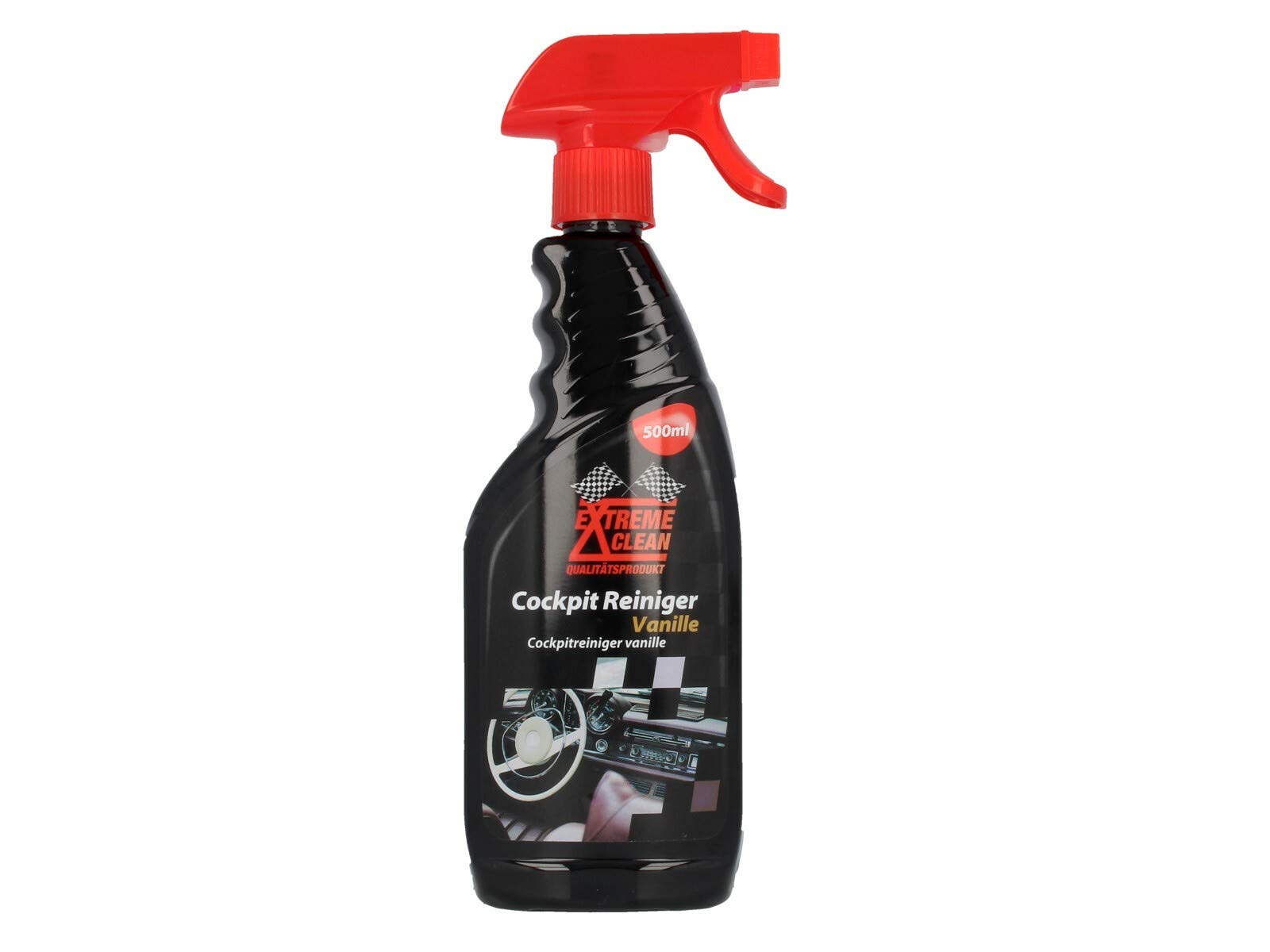 Autopflege Cockpitreiniger Cockpitspray Auto Cockpit Reiniger Vanille 500ml NEU von Clean