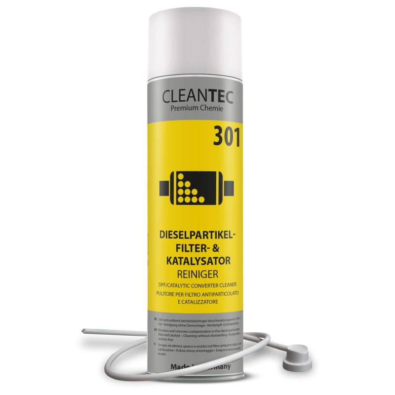 CleanTEC 301 Profi Dieselpartikelfilter und Kat intensiv Reiniger Spray mit Sonde 400ml (1) von cms CleanTEC GmbH