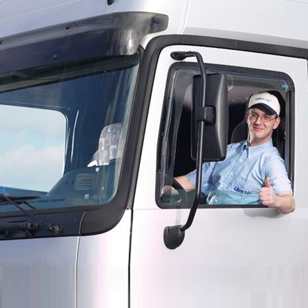 Vordere Windabweiser (1 Set) für die Fahrer und Beifahrerseite-CLI0046113 passend für Man TG3/TGX Links GELENKT 2-Door, 2020- von ClimAir