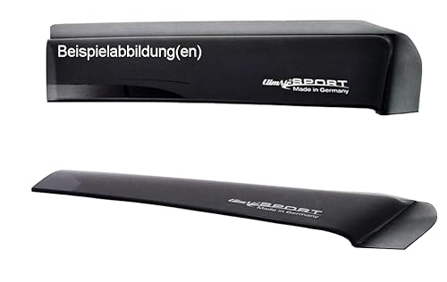 Climair Windabweiser Set vorne & hinten (mit ABE) 04-2842.KS, Farbausführung: schwarz - Kompatibel für Mazda 6 GG, GY Kombi, Anzahl Türen: 5, Baujahr: 2002-2005 von ClimAir