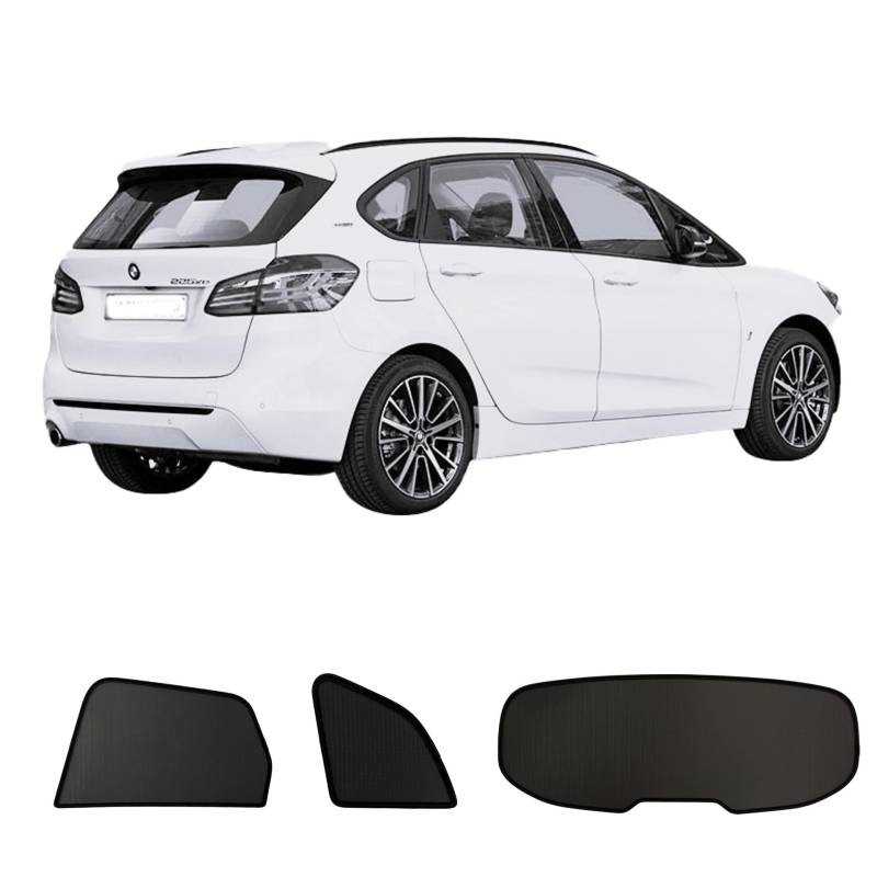 Sonniboy (Sonnenschutz) für die hinteren Seitenscheiben und die Heckscheibe-CLI10216ABC passend für BMW 2 Active Tourer Van, TYP U06, 5-Door, 2022- von ClimAir