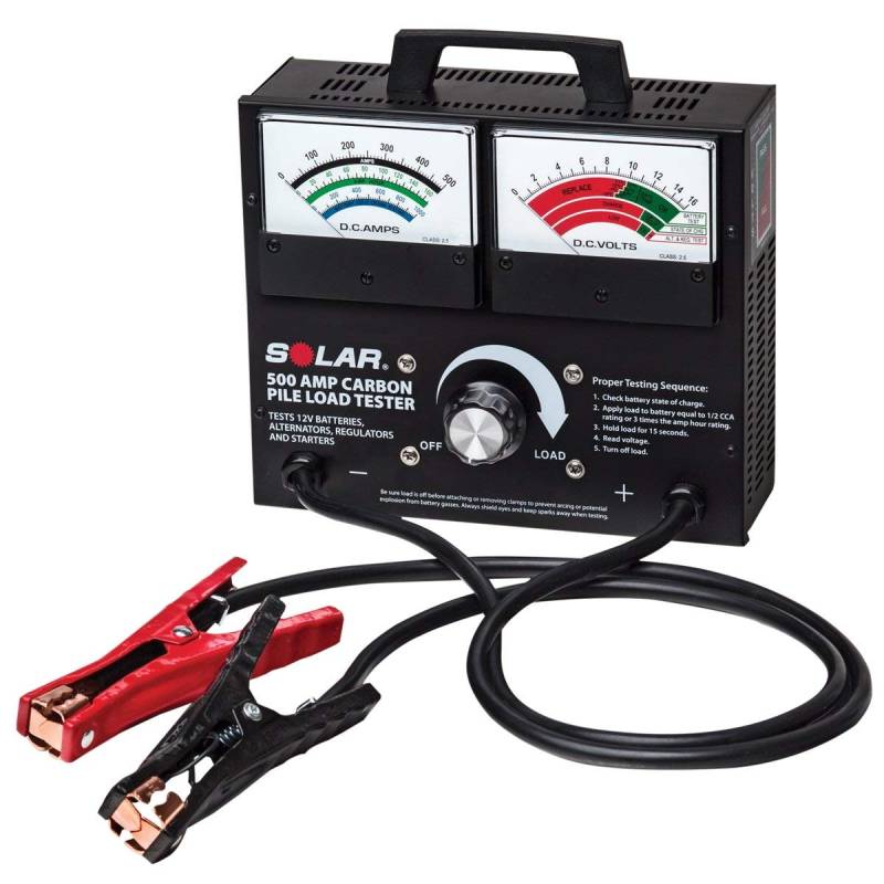 Clore Automotive SOLAR 1874 500 Amp Carbon Pile Batterietester von Clore Automotive