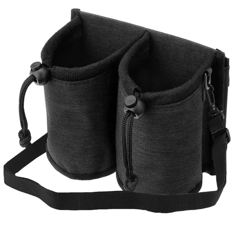 Gepäck -Reise -Cup -Halter, kostenloser Handgetränk Caddy, Getränketräger Caddy, Oxford Kofferbecherhalter mit Riemen von Cndiyald