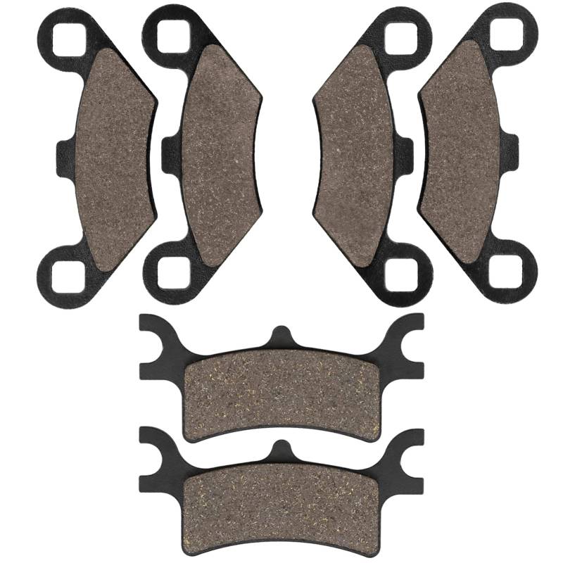 Cnornus Bremsbeläge Vorne und Hinten für Polaris 500 sportsman ho/efi 2003-2008 sportsman 800 efi 2010-2013 sportsman 570 efi 2011-2018 500 scrambler 2x4 4x4 2005-2012 von Cnornus