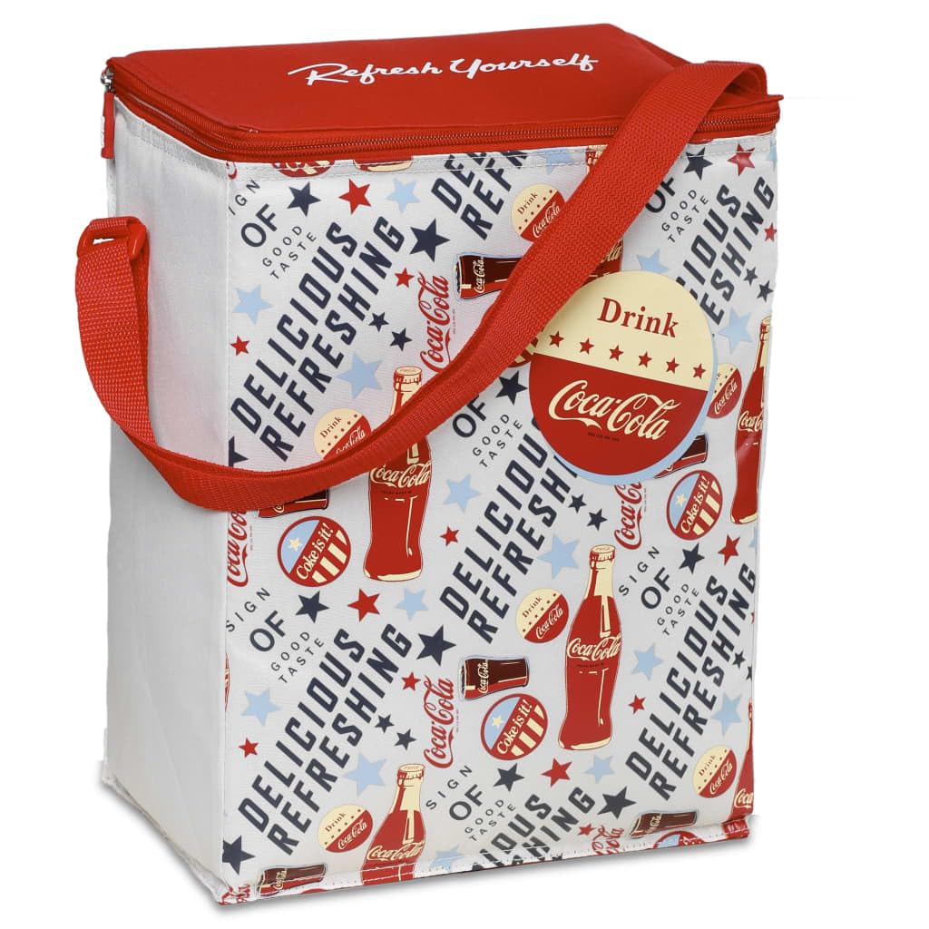 Coca-Cola Fresh 15 Kühltasche, 15 L, Coca-Cola Design für Picknick, Freizeit und Snacks von Coca-Cola