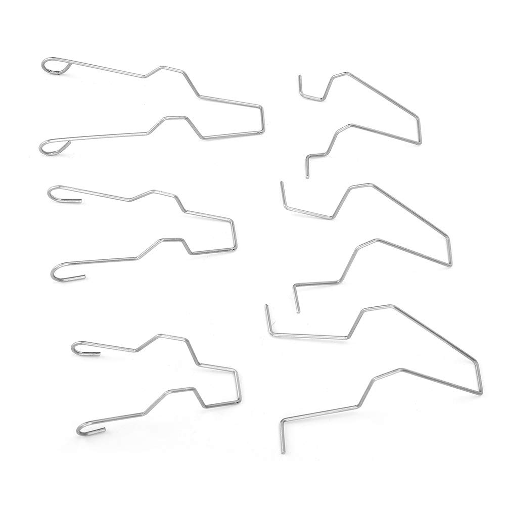 Cocoarm 6PCS Stahl-Scheinwerfer, Auto-Birnen-Haltefederclip Glühbirnen-Haltefederklammern Birnen-Haltefederklemme Scheinwerfer-Haltefederklemme für H1/H3/H4/H7 von Cocoarm