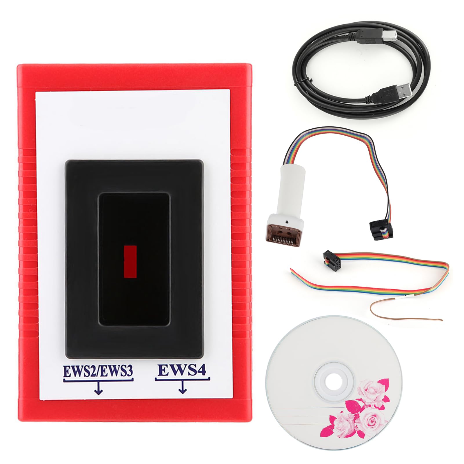 Cocoarm Ak90 + Schlüssel Programmer, Auto Key Programmierer V3.19 Übereinstimmungs Diagnosewerkzeug Key Programmer Tool für EWS AK90 Key-PROG von Cocoarm