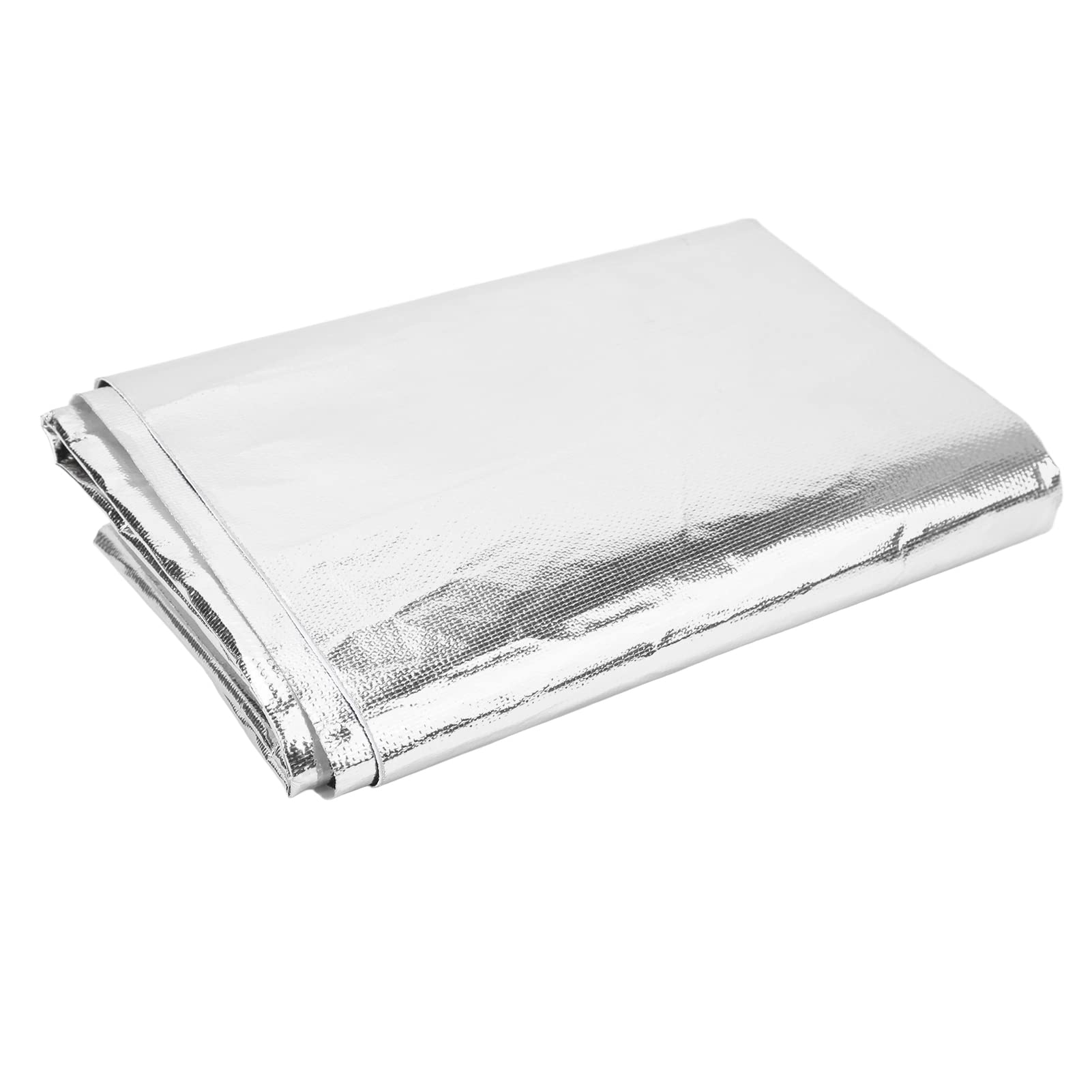 Cocoarm Reflektierendes Klebeband, Wärmedämmband, Selbstklebend, Hitzeschild-Wickelband für Drähte, 99 X 119,4 cm, Hält Dauertemperaturen Bis zu 450 Grad Celsius Stand (Silver) von Cocoarm