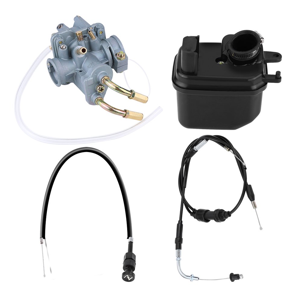 Vergaser-Kit, mit Luftfilterbox, Gaszug Choke Cable für Y ZINGER PW50 von Cocoarm