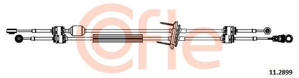 Seilzug, Schaltgetriebe Cofle 11.2899 von Cofle