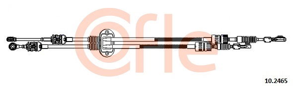 Seilzug, Schaltgetriebe Cofle 92.10.2465 von Cofle