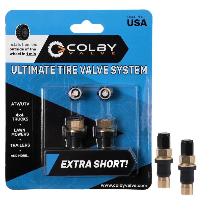 Colby Valve Ultimate Reifenventilvorbau, permanentes Ersatzsystem – neueste Version von Colby Valve