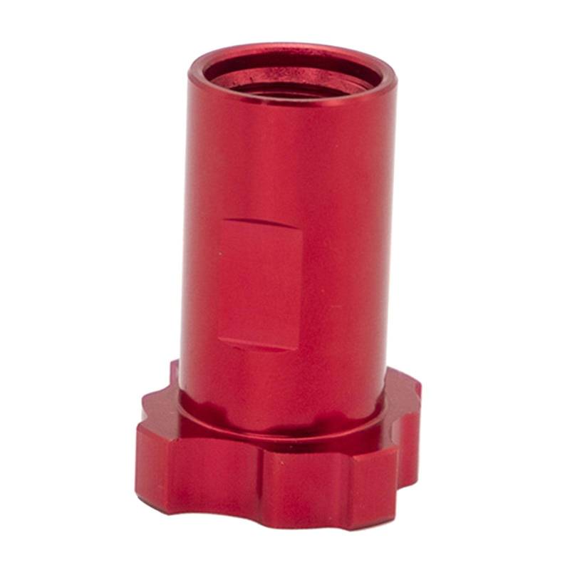 Colcolo Outlet Red Spritzpistolen-Anschlussadapter, Spritzpistolenbecher-Adapter für Spritzpistole, Innen M16x1,5 von Colcolo