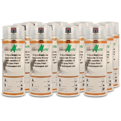 Colormatic 12x 400ml 1K Epoxy-Grundierung [Hersteller-Nr. 174414] von ColorMatic