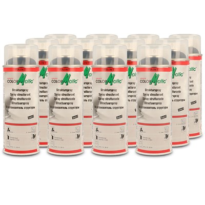 Colormatic 12x 400ml Strukturspray [Hersteller-Nr. 190339] von ColorMatic